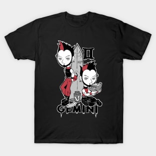 Creepy Cute Zodiac - Gemini 2.0 T-Shirt